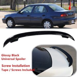 Fit For Toyota Corolla 1980-2002 Sedan Rear Trunk Spoiler Sport Wing Universal