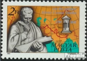 Briefmarken Ungarn 1984 Mi 3667A I Inschrift silbern mit Rückseitendruck gestemp - Bild 1 von 1