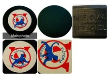 VICTORIA COUGARS CMJHL HOCKEY GAME PUCK STAMPED MADE IN CANADA WHL BILTRITE SLUG