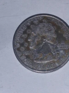 2002d  Error Quarter Illinois Rare - Picture 1 of 3