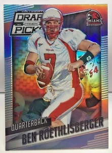 Ben Roethlisberger 2015 Panini Prizm Draft Picks SILVER Refractor Parallel #16 - Picture 1 of 2