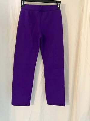 HANES COMFORT BLEND GIRLS PURPLE  SWEATPANTS SIZE MEDIUM 7/8 NWOT'S - Image 1 of 4