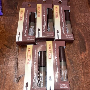 (5) Burt's Bees Power Brow Brow Gel Neu Originalverpackt 1710 - Rich Brunette - Bild 1 von 2