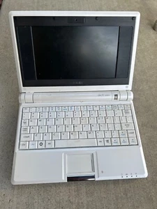 ASUS Eee PC 4G 701 White Netbook Computer PC 512MB Ram With Power Supply - Picture 1 of 4