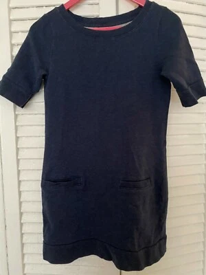 Club Monaco Blue 100% Cotton Dress w/ Two Front Pockets - Size: Small - Image 1 of 4