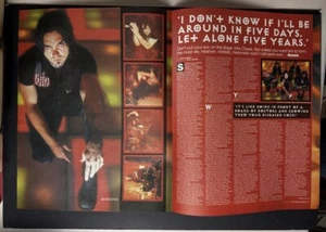 AMEN - NME FEATURE DOUBLE PAGE 15x11' 2000 Poster Size Advert L351 - Imagen 1 de 1