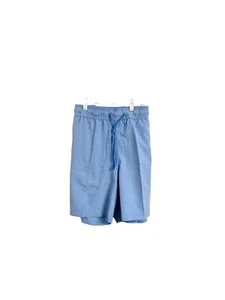 NWT George Men's Solid Light Blue Swim Shorts Swim Trunks Sz Large (36 - 38) - Picture 1 of 6