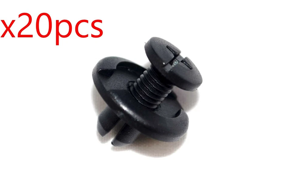 20pcs Fender Splash Shield Push Type Retainer Clips Fasteners for Acura Honda Foto 1 de 3