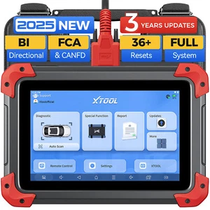 2025 XTOOL D7 V2.0 Full System Diagnostic Bi-Directional Scanner Key Programmer - Picture 1 of 16