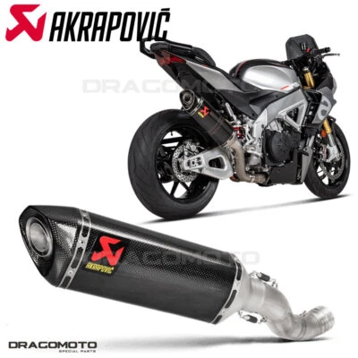 Escape APRILIA RSV4 / Tuono V4 2021-2023 AKRAPOVIC carbono RC S-A10SO13-RC Foto 1 de 4