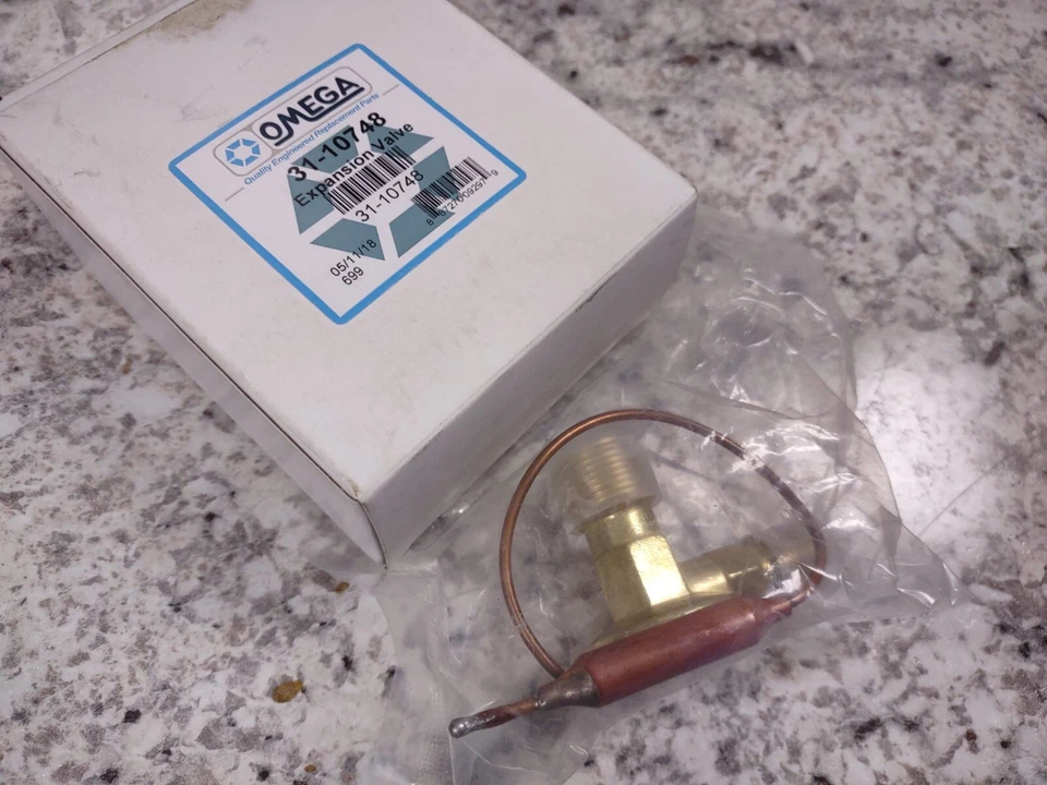 Válvula de expansión aire acondicionado trasero Omega 31-10748 3411817 Honda Odyssey nuevo sellado  Foto 1 de 4
