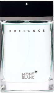 Presence by Mont Blanc Eau de Toilette EDT Spray for Men 2.5 oz / 75 ml New