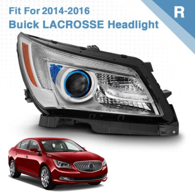 2014-2016 Buick LaCrosse HID/Xenon Headlight w/AFS Passenger Side Foto 1 de 4