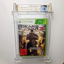 Gears of War 3 Xbox 360 German Deutsche Version PAL SEALED WATA 9.4 A No VGA