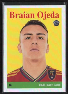 2023 Topps Chrome MLS Braian Ojeda Real Salt Lake 1958 Refractor - Picture 1 of 2