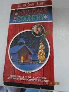 Gaither Gospel Series Christmas Bill & Gloria Gaither & Homecoming Friends VHS - Imagen 1 de 2