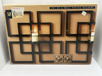 NEW San Miguel Wall Lighting Art Votive Holders - Image 1 of 4