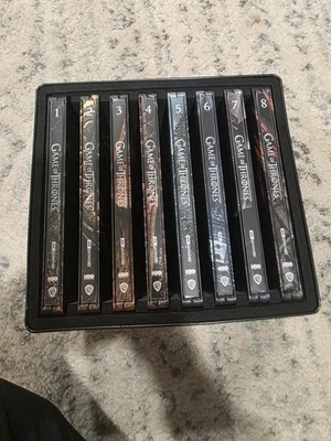 Game Of Thrones Complete Series Limited Edition Steelbook 4k Blu-ray Collection Foto 1 de 4