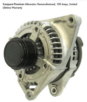 Alternador CARQUEST 11403A remanufaturado Toyota Highlander Venza 11-7  - Imagem 1 de 4