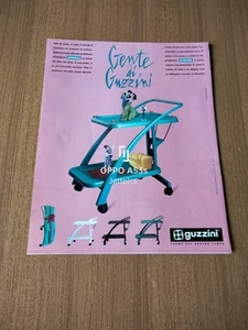 1994 GUZZINI CARRELLO ARCHIBALD VINTAGE AD PUBBLICITA - Foto 1 di 1