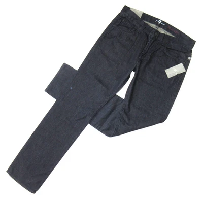 NWT 7 For All Mankind Men's The Straight in Clean Dark Modern Straight Jeans 34 - Image 1 of 4