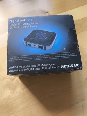 NETGEAR Nighthawk MR1100 M1 LTE 4G mobiler Hotspot WLAN Router bis 20 Geräte - Bild 1 von 4