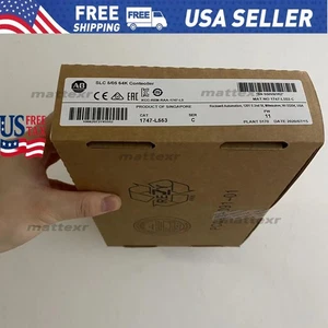 New AB 1747-L553 SER C SLC 5/05 64K CPU Processor Unit 1747L553 US Free Tax - Picture 1 of 4