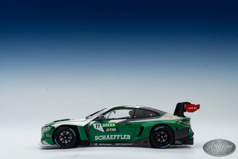 1/18 Minichamps 2022 BMW M4 GT3 #11 Walkenhorst Motorsport DTM - Image 1 of 4