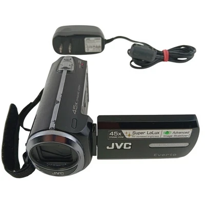 Videocámara digital JVC Everio GZ-MS230BU 45x zoom dinámico Super LoLux con cargador Foto 1 de 4