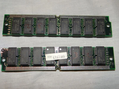 64mb (32mb x 2 simms) - 72 pin - FPM - Image 1 of 4