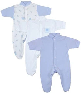 BabyPrem Prem Prematuro Pequeño Bebé Niño Ropa Dormir Bebé Crecimiento 1-3 3-5 5-8 lb - Imagen 1 de 9