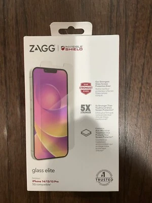 ZAGG InvisibleShied Glass Elite Screen Protector Apple iPhone 13/13PRO & 14
