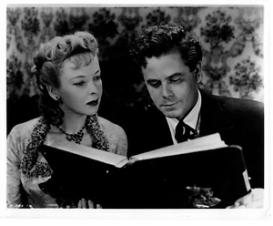Glenn Ford & Ida Lupino Western B&W Movie Still Photo 8x10" Lust for Gold 1949 - Picture 1 of 1