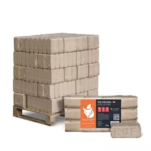 Holzbriketts Ruf Hartholz Buche Eiche Briketts Brennholz 10kg x 30 300kg Palette - Bild 1 von 8