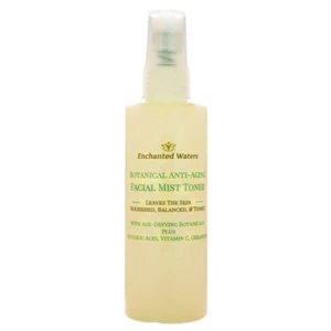 Botanical Anti Aging Facial Face Toner with Glycolic Acid Witch Hazel Vitamin C - Picture 1 of 2