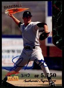 1995 Signature Rookies Signatures Shannon Withem Rookie Auto /5750 Trenton