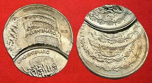 MEXICO 1988 5000 PESOS Quadruple StrucK ERROR Nationalization of Oil Industry - Picture 1 of 3