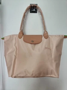 Bolso de Mano Longchamp Le Pliage Rosa Grafito Clásico Talla M 2605 - Imagen 1 de 4