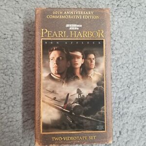 Pearl Harbor VHS Movie 2 Tape Ben Affleck Josh Hartnett Kate Beckinsale Baldwin