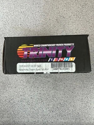 Trinity Slot Machine 13.5T TEAM SPEC Brushless Motor w/TEP1119 Rotor TEP2021T - Image 1 of 4