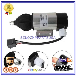 Solenoide de cierre de combustible 849370 872826 para Volvo Penta TAMD60A TAMD60B TAMD60C - Imagen 1 de 6