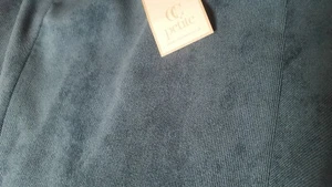 CC Country Casuals Skirt | Size 12 | Petite Teal Needlecord Flared | NWT - Picture 1 of 10