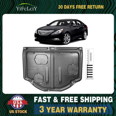 Protector contra salpicaduras del motor delantero para Hyundai Sonata 2012-2013 Foto 1 de 4