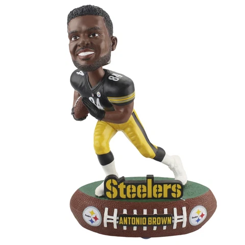 Pittsburgh Steelers NFLPA #84 Antonio Brown Baller Bobblehead FREE SHIP! Cover