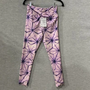 Free People Movement Leggings Womens Small Double Take Purple Tie Dye New - Picture 1 of 10