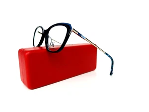 Neu CAROLINA HERRERA Brillengestell Navy Blau Acetat VHE854K 09AG 53 16 145 - Bild 1 von 10