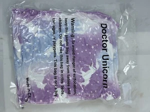 Doctor Unicorn Soft Unicorn Purple  No Hooded Bathrobe Sleepwear 4T-5T - Picture 1 of 5
