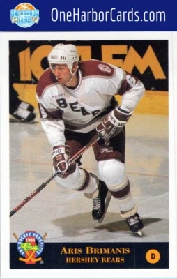 1994 Classic Pro Prospects Hershey Bears Hockey Card #138 Aris Brimanis - Image 1 of 2
