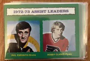 1973-74 O-Pee-Chee #134 Phil Esposito/Bobby Clarke LL de venta - ¡Agudo! LEER - Imagen 1 de 1