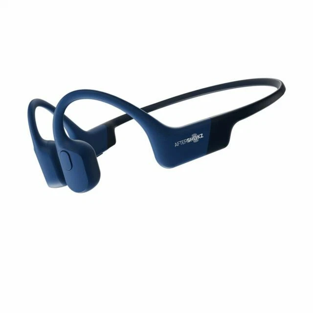 AfterShokz Aeropex Open-Ear Bone Conduction Wireless Headphones - Blue Eclipse
